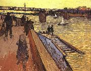 Vincent Van Gogh The Bridge at Trinquetaille USA oil painting artist